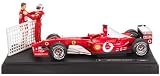 Hot Wheel Racing 1/18 �t�F���[�� F2003-GA �R���X�g���N�^�[�Y�^�C�g���l���L�O M.�V���[�}�b�n MT3764G