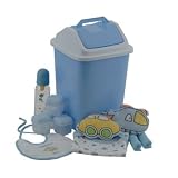11 pc Baby Gift Set Diaper Pail - Blue
