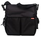 Skip Hop Duo Black Diaper Bag