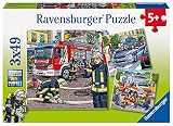 Ravensburger Puzzle - Zoo Animals - 3  Puzzles in a Box (49 pieces each)