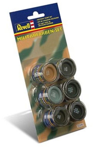 Speicherkarten: Revell 32340 - Milit�rfarben-Set (6x14ml Farben)