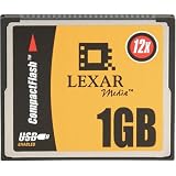 Lexar Media 1GB CompactFlash HSS (12X) CF1GB-12-251