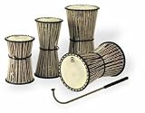 Francis Awe Talking Drum, 16x8, Fossil Fantasy Finish