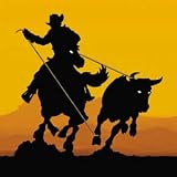 Pattern for Roping Cowboy