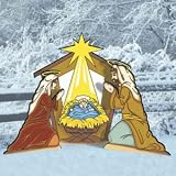 Pattern for Nativity Manger Scene