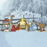 Pattern for Manger Set