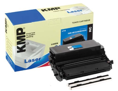 Kompaktanlagen: KMP Toner f�r IBM 4019 / 4028 / 4029 HC Rebuilt-Grafik Qualit�t Inhalt 450g f�r ca. 8000 Seiten, High Capacity, black