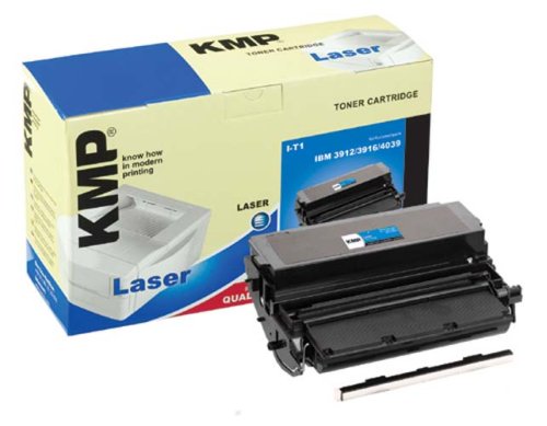 Kompaktanlagen: KMP Toner f�r IBM 3912 / 3916 / 4039 Rebuilt-Grafik Qualit�t Inhalt 300g f�r ca. 10000 Seiten, black