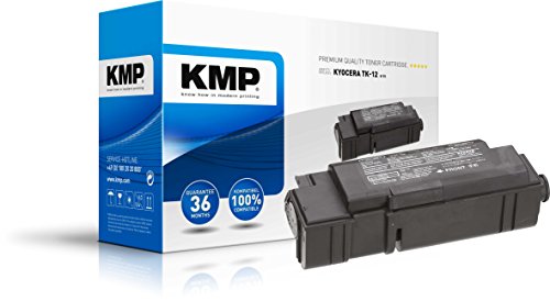 Kompaktanlagen: KMP Toner f�r Kyocera-Mita FS 1550/1600/3400/3600 Rebuilt-Grafik Qualit�t Inhalt 280g f�r ca. 10000 Seiten, black