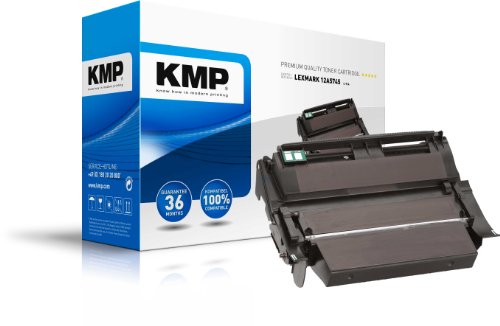 Kompaktanlagen: KMP Toner f�r Lexmark Optra T 610/612/614/616/Optralmage 222/322/524 HC Rebuilt-Grafik Qualit�t Inhalt 650g f�r ca. 25000 Seiten, High Capacity, black