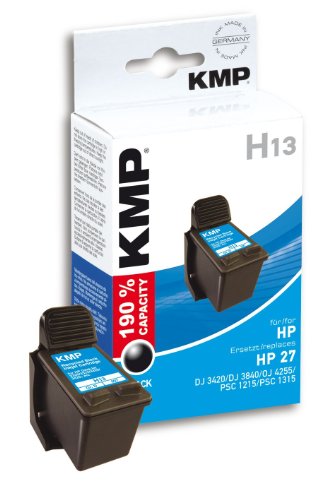 Kompaktanlagen: KMP H13 Tintenpatrone schwarz ersetzt HP C8727AE