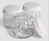 Girmi JC70JAR Replacement Jars for Girmi JC70 Yogurt Maker