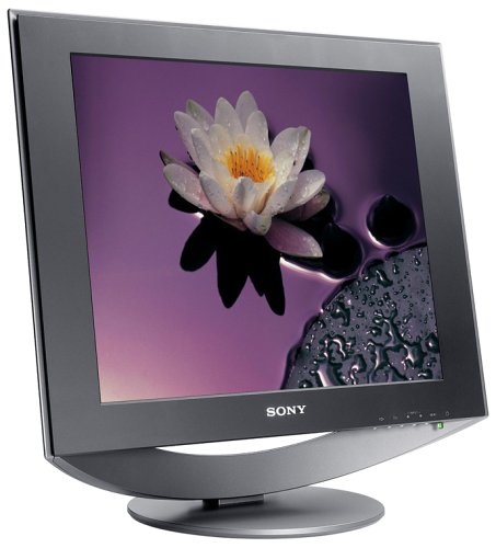 Festplatten: Sony SDM-HS74PB Design 17 Zoll TFT-Monitor schwarz DVI