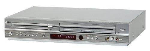 Lautsprecher: LG V-8805 Videorekorder / DVD-Player Kombination silber