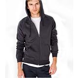 American Apparel California Fleece Zip Hoodie Sweatshirt -- Unisex