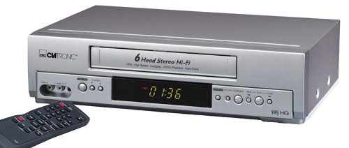 Camcorder: Clatronic VCR 598 HiFi-Videorekorder silber