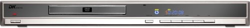 Digitalkameras: DK Digital Silver 13049 DVD-Player silber