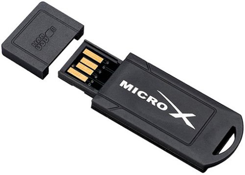 MP3 Player: Micro-X 2.0 USB Stick 512 MB schwarz