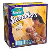 Pampers Value Pack Swaddlers Size 1-2 172-count