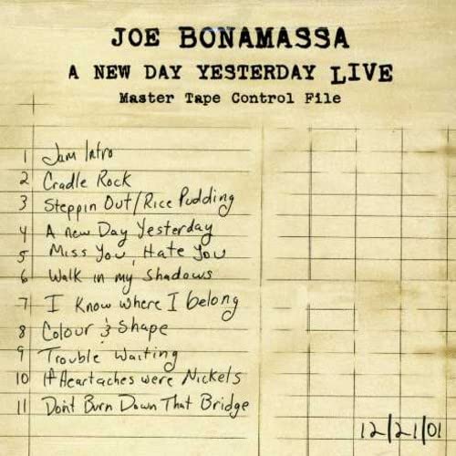 Joe Bonamassa - A New Day Yesterday Live - Zortam Music