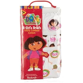 Dora the Explorer Three Pack of Panties by Bealls