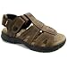 Clarks Men's Merrimack Sandal, Brown Oily Leather, 14 M by Clarks England
