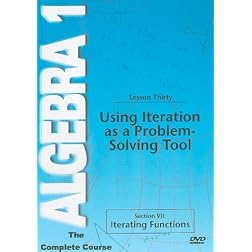 Using Iteration As a Problem