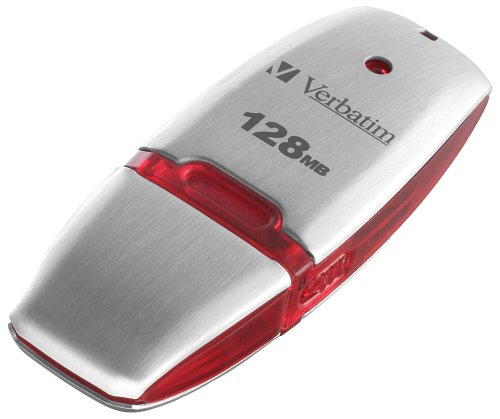 Verst&auml;rker und Receiver: Verbatim USB Speicher 128MB USB 2.0 Easy Store & Go Drive