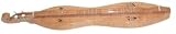 Folkcraft Cherry Hourglass Dulcimer with Butterfly Soundhole