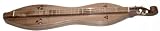 Folkcraft Walnut Hourglass Dulcimer with Butterfly Soundhole