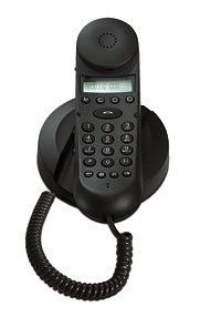 TV Geraete: Telekom T-Concept K311 Schnurgebundenes analog Telefon schwarzblau
