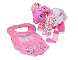 My Little Pony: So Soft Huggable Baby Pony: Pretty Powder w/Bottle, Diaper, Carrier & Brush-Exclusively at Toys"R"Us!