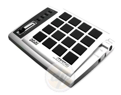 Elektronik und Foto: Akai MPD16