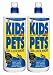 Pet Odor Removal : KIDS 'N' PETS Brand Stain & Odor Remover, two pack 32 fluid ounce bottles (64 fluid ounces total)