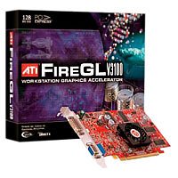 Elektronik und Foto: ATI ATI FIRE GL V3100 128MB PCI-Express Grafikkarte