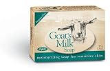 Canus Goats Milk Bar Soap, Fragrance Free (1.3 Ounces)