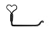 Toilet Paper Holders Black Wrought Iron, Heart Tissue Holder