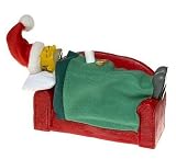 Snoring Homer as Santa