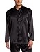 Intimo Men's Classic Satin Long Sleeve Pajama Top