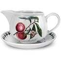 Portmeirion Pomona Earthenware Gravy Boat and Stand