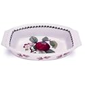 Portmeirion Pomona Earthenware Fire and Ice Deep Oval Baker with Handle