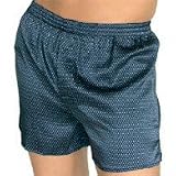Intimo Mens Zig Zag Stretch Silk Boxers