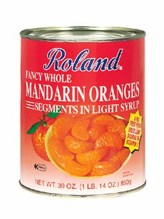 Roland Whole Mandarin Orange Segments, 30 oz