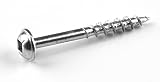 Kreg SML-C150-500 Pocket Hole Screws 1-1/2" #8 Coarse Washer-Head 500ct
