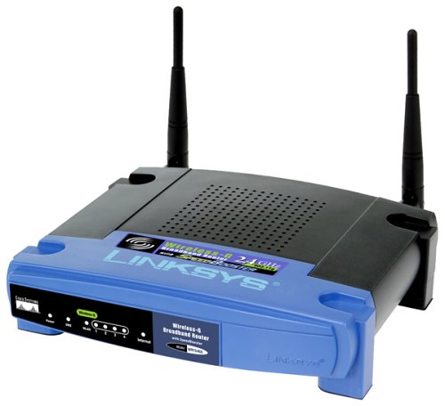 Lautsprecher: Linksys WRT54GS-DE Wireless-G 54 MBIT Broadband Router mit SpeedBooster