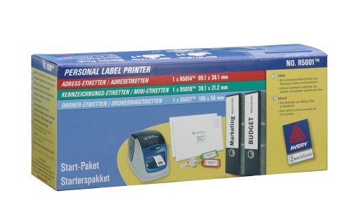 Elektronik und Foto: Avery Zweckform, R5001, Adress-Etiketten, Ordner-Etiketten, Etiketten Starter Pack, Inhalt: R5014, R5017, R5018