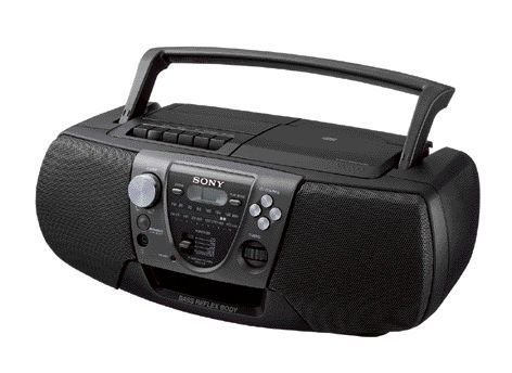 Festplatten: Sony CFD-V 6 CD-Radiorekorder schwarz