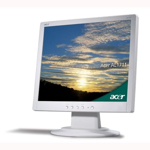 Elektronik Und Foto: Acer AL1711S 17 Zoll TFT Monitor schwarz/silber