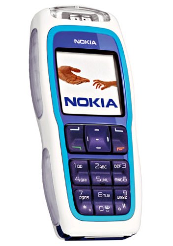 NoteBook: Nokia 3220 blau-weiss Handy