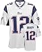 Tom Brady New England Patriots White NFL Replica Jersey